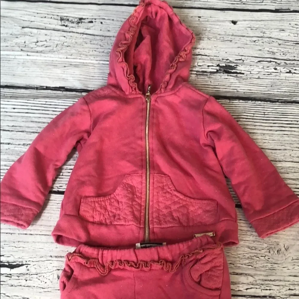Mayoral sparkle two-piece sweatsuit 9 mo / 62 cm